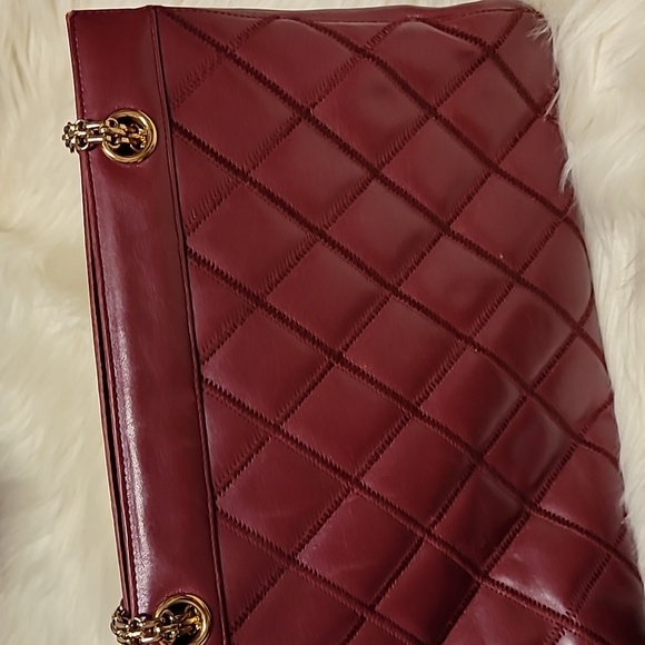 Chanel Quilted Burgundy and Shoulder Or Tote Bags. Selling One Bag Only - Picture 4 of 15
